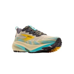 Brooks Zapatilla Ghost Trail Beige Azul Bleached Sand Bluefish Hombre
