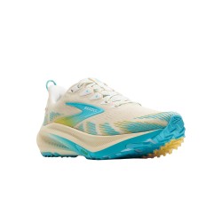 Brooks Zapatilla Ghost Trail Blancas y Azul Sand Star White Mujer