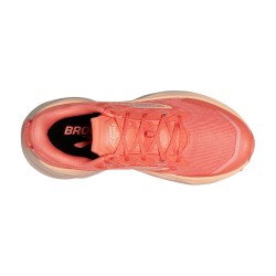 Brooks Zapatilla Trail Running Cascadia 19 Rosa Naranja Melocotón Peach Echo Mujer