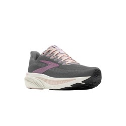 Brooks Zapatilla Running Ghost 17 Gris Rosa Poppy Seed Pink Mujer
