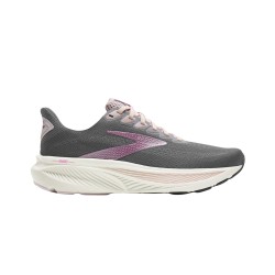 Brooks Zapatilla Running Ghost 17 Gris Rosa Poppy Seed Pink Mujer