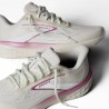 Brooks Zapatilla Running Launch 12 Blanco Roto Rosa Bluewash Pink Mujer