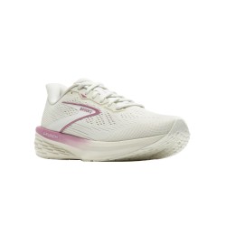 Brooks Zapatilla Running Launch 12 Blanco Roto Rosa Bluewash Pink Mujer