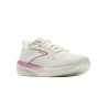 Brooks Zapatilla Running Launch 12 Blanco Roto Rosa Bluewash Pink Mujer