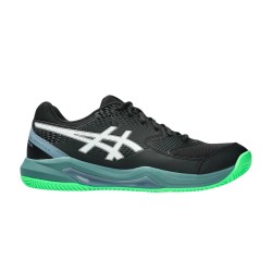 Asics Zapatilla Padel Gel-dedicate 8 Padel Negro Black Vital Green Hombre