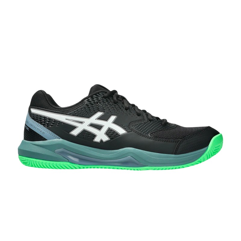 Asics Zapatilla Padel Gel-dedicate 8 Padel Negro Black Vital Green Hombre