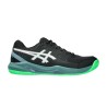 Asics Zapatilla Padel Gel-dedicate 8 Padel Negro Black Vital Green Hombre