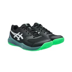 Asics Zapatilla Padel Gel-dedicate 8 Padel Negro Black Vital Green Hombre