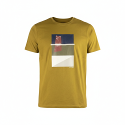 Astore Camiseta Godel Amarillo Mostaza Oscuro Hombre