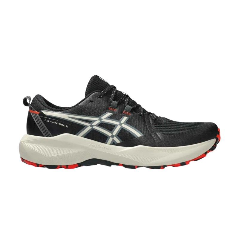 Asics Zapatilla Trail Running Gel-Venture 11 Negro Rojo Black Hombre