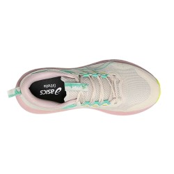 Asics Zapatilla Trail Running Trabuco Terra 3 Rosa Beige Mineral Beige Mujer