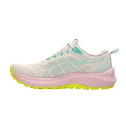 Asics Zapatilla Trail Running Trabuco Terra 3 Rosa Beige Mineral Beige Mujer