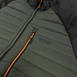 Regatta Chaqueta Fibras Rowak Verde Negro Hombre
