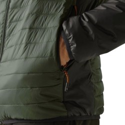 Regatta Chaqueta Fibras Rowak Verde Negro Hombre