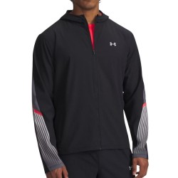 Under Armour Chaqueta Running Velociti Storm Negro Black Hombre