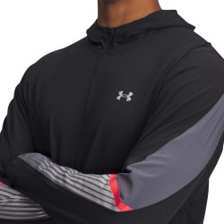 Under Armour Chaqueta Running Velociti Storm Negro Black Hombre