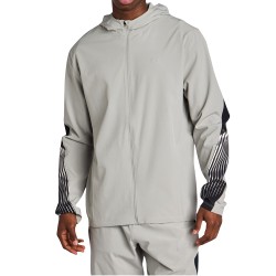 Under Armour Chaqueta Running Velociti Storm Gris Titanium Hombre