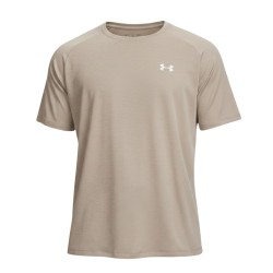 Under Armour Camiseta Tech Textured Beige Taupe Hombre
