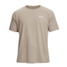 Under Armour Camiseta Tech Textured Beige Taupe Hombre