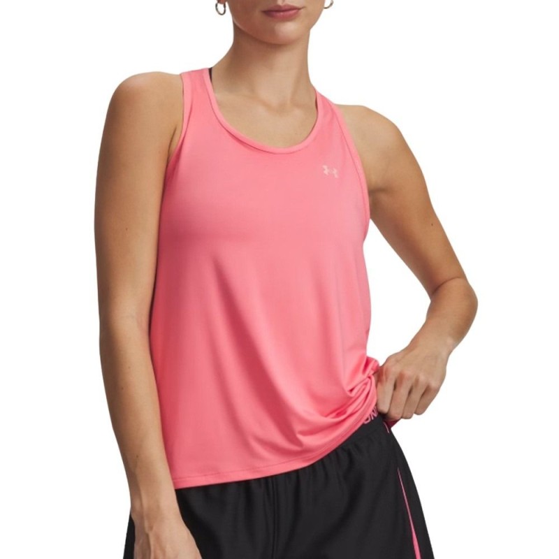 Under Armour Camiseta Tech Knockout Rosa Pink Mujer