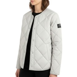 Ecoalf Chaqueta Fibras Musa Blanco Roto Bone Mujer