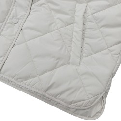 Ecoalf Chaqueta Fibras Musa Blanco Roto Bone Mujer