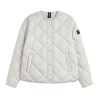 Ecoalf Chaqueta Fibras Musa Blanco Roto Bone Mujer