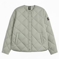Ecoalf Chaqueta Fibras Musa Verde Sage Mujer