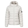 Ecoalf Chaqueta Fibras Atlantic Blanca White Mujer