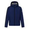 Ecoalf Chaqueta Impermeable Darwin Azul Blue Hombre