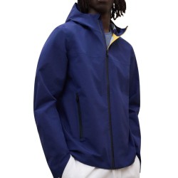 Ecoalf Chaqueta Impermeable Darwin Azul Blue Hombre