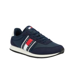 Tommy Hilfiger Zapatilla Casual Core Classic Runner Azul Oscuro Dark Blue Hombre