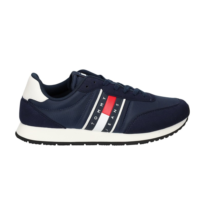Tommy Hilfiger Zapatilla Casual Core Classic Runner Azul Oscuro Dark Blue Hombre