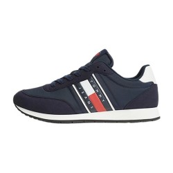Tommy Hilfiger Zapatilla Casual Core Classic Runner Azul Oscuro Dark Blue Hombre