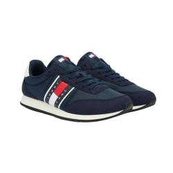 Tommy Hilfiger Zapatilla Casual Core Classic Runner Azul Oscuro Dark Blue Hombre