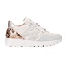 Wonders Zapatilla Casual A-24100 Blanco Roto Hielo Mujer