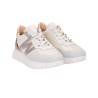 Wonders Zapatilla Casual A-24100 Blanco Roto Hielo Mujer