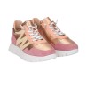 Wonders Zapatilla Casual A-24101 Rosa Cobre Blush Rame Mujer
