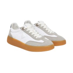 Guess Zapatilla Casual Parlet Blanco Gris Mujer