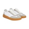 Guess Zapatilla Casual Parlet Blanco Gris Mujer