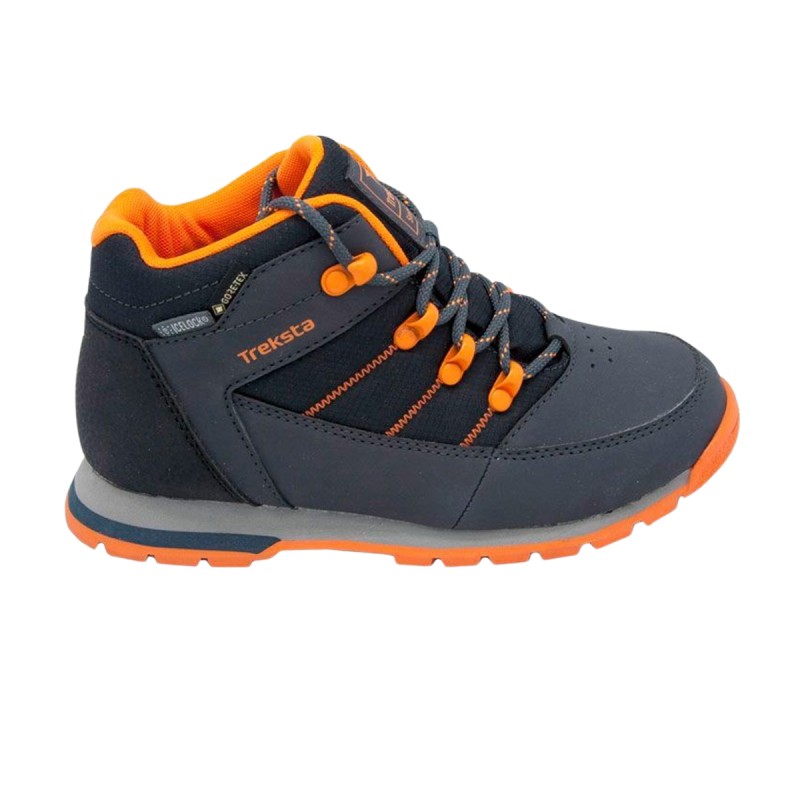 Treksta Bota Trysil Mid GTX Negro Naranja Orange