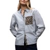 Street One Camisa A Rayas Azul Blanco Mujer