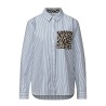 Street One Camisa A Rayas Azul Blanco Mujer