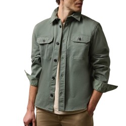 Street One Sobrecamisa Teñida En Prenda Verde Dusty Mint Hombre