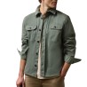 Street One Sobrecamisa Teñida En Prenda Verde Dusty Mint Hombre