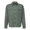 Street One Sobrecamisa Teñida En Prenda Verde Dusty Mint Hombre