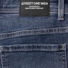 Street One Pantalón Vaquero Jeans Slim Leg Azul Indigo Blue Random Wash Hombre