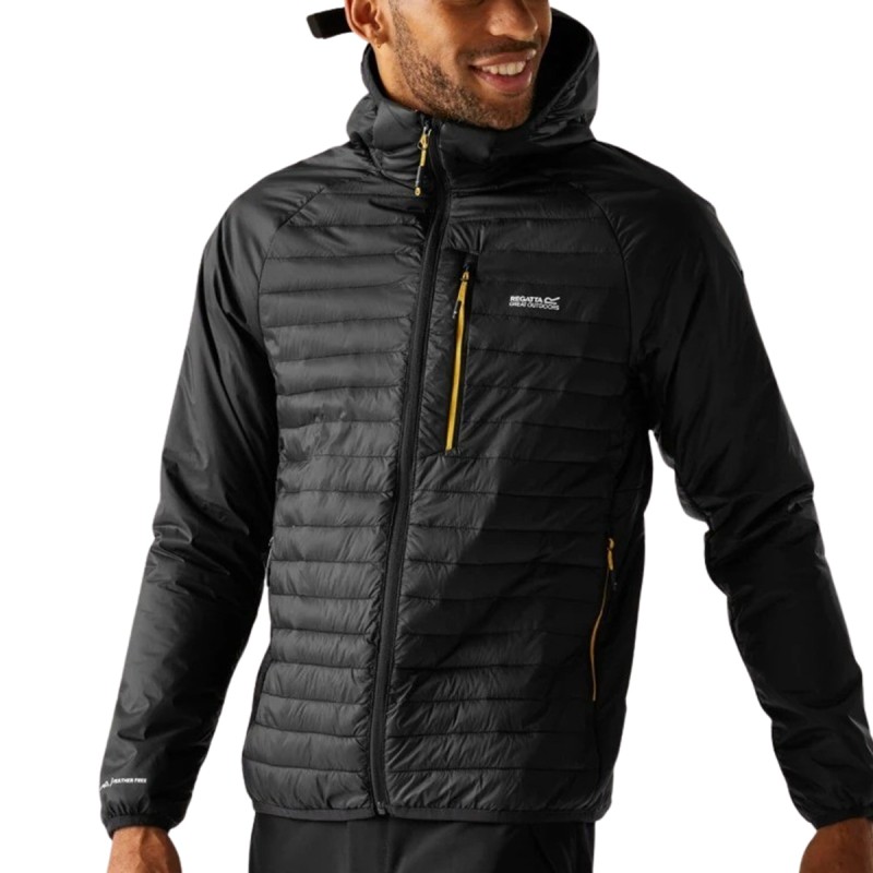 Regatta Chaqueta Fibras Rowak Negro Hombre