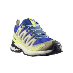 Salomon Zapatilla Trekking Xa Pro 3D V9 Azul Blue Hombre