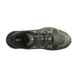 Salomon Zapatilla Trekking Speedcross Peak Verde Hombre